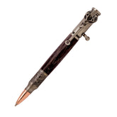 Deer Hunter Bolt-Action Pen Hardware Kit, Antique Pewter