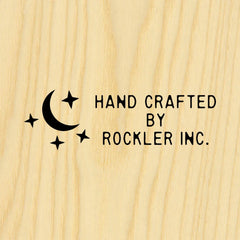 Three-Line Starry Night on Left Branding Iron, Electric Handle
