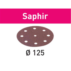 24-Grit 5'' Festool Saphir D125 Abrasive Discs, 25-Pack (493124)