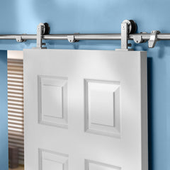I-Semble Rolling Door Hardware Kit, Top Mount, Stainless Steel