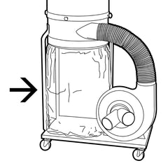 Jet CB-5 20'' Dia. Dust Collection Bags