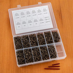 Rockler Centerline 791-Piece Square X Wood Screw Assortment