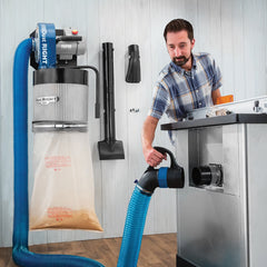 Dust Right® 4'' Quick Change Shop and Tool Set