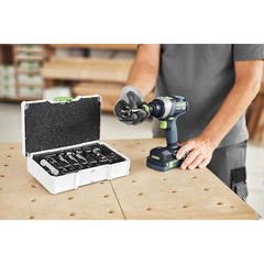 Festool Forstner Drill Bit Set SYS3 S 76-FB CE-SORT/5 (578110)