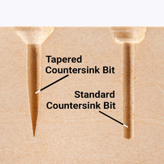 Rockler Tapered Countersink Drill Bit Set, 5-Piece
