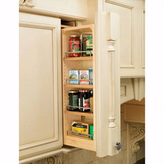 3" Wide Wall Filler Pullout with Adjustable Shelves - 42" Height (432-WF42-3C)