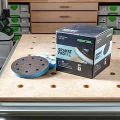 Festool Granat PROfile Foam Abrasive Discs, 5'' D125, Medium Grit, M GR PRO/10, 10-Pack