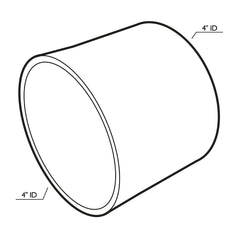 Rockler 4" Dust Coupling
