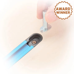 Rockler T-Track Drop-In End Caps, 4-Pack