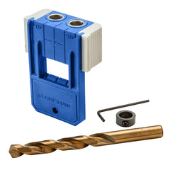 Rockler 1/4'' Doweling Jig Kit with Bit and Stop Collar