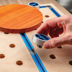 Rockler T-Track Drop-In In-Line Inserts, 4-Pack
