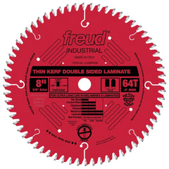 8" x 64T Freud Industrial Thin Kerf Double Sided Laminate/Melamine Blade (LU96R008)