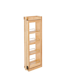 6 in. Wall Filler Pull-Out with Adjustable Shelves - 30 in. Height