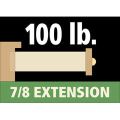 Blum Tandem Edge 7/8 Extension Drawer Slides with Blumotion Kit, 12''