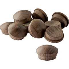 Birch 1/2" Screw Hole Buttons, 50-Pack