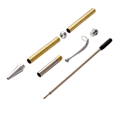 Slimline Pen Hardware Kit, Brushed Satin