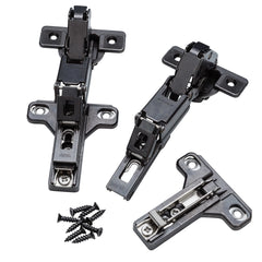 Salice 165° Cabinet Hinges, Face Frame, Titanium Finish, 3/4'' Overlay