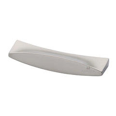 4-3/8'' Leaf Cabinet Pull, Satin Nickel