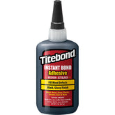 Titebond Instant Bond Adhesive CA Glue - Medium Viscosity, Jet Black