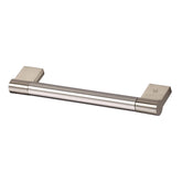 4-3/4'' Euro Bar Cabinet Pull, Satin Stainless