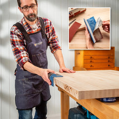 Rockler PSA Sanding Block, 90° Edge