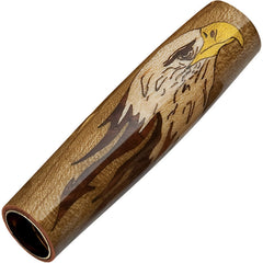 Woodturner's Bald Eagle Laser-Cut Inlay Pen Kit Blank