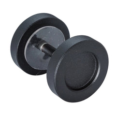 I-Semble Rolling Barn Door Knob, Black