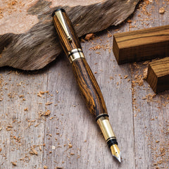 Rockler Classic Elite Fountain Pen Hardware Kit, Gold