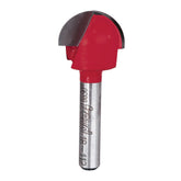 1/8'' D x 3/8'' H x 1/16'' R x 1/4'' Shank Freud #18-100 Round Nose Bit