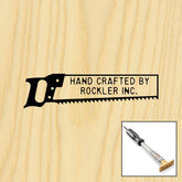 Two-Line Handsaw Branding Iron, Electric Handle