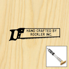 Two-Line Handsaw Branding Iron, Electric Handle