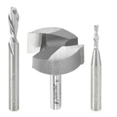 Axiom 3-Piece CNC Starter Bit Set by Amana Tool (for Iconic Series)