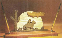 Sunset Rider Desk Set Downloadable Plan