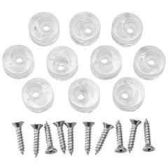 Brown Inset Door Stops for Self-Closing Hinges, 10-Pack