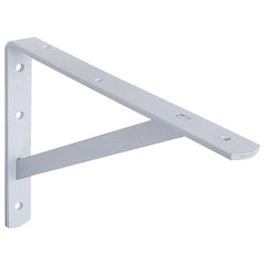 White HD Steel Shelf Bracket, 11-1/2" Deep x 8-1/8" High