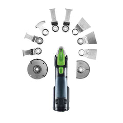 Festool Universal Saw Blade for Oscillating Multi-Tool, USB 78/32/Bi/OSC/5, 1-1/4''W x 3''L, 5-Pack (203337)