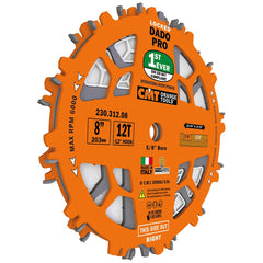 CMT Locked Dado Pro Blade Set, 8'' x 12T