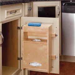 Grocery Bag Holder, Natural (4SPBD-15)
