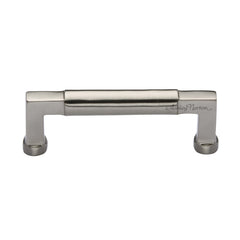 10-5/8'' Bauhaus Cabinet Pull, Satin Nickel