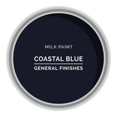 General Finishes Coastal Blue Milk Paint, Pint