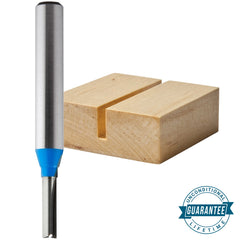 1/16" D x 1/4" H x 1/4" Shank Rockler Straight, 2-Flute Bit