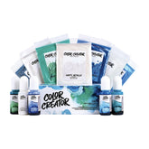 MAS Color Creator Pacific Gift Pack of 12 Assorted Dyes, Powders and Glitters