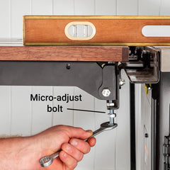 Rockler Rock-Steady Folding Table Saw Outfeed Kit