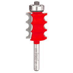 Freud 80-552 1/8" Radius Triple Beading & Fluting Bit with 1/4" Shank