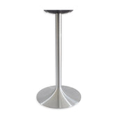 Trumpet 20'' Dia. Aluminum Table Base, Table Height