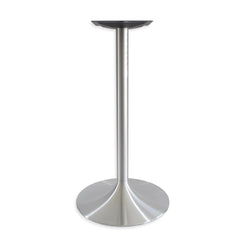 Trumpet 20'' Dia. Aluminum Table Base, Table Height
