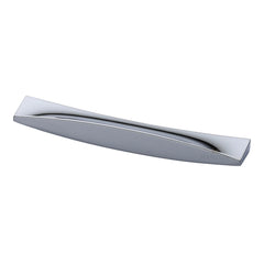 6-7/8'' Leaf Cabinet Pull, Polished Chrome