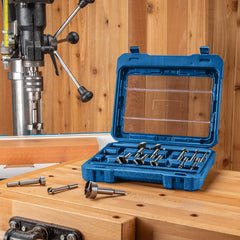Rockler 14-Piece Forstner Bit Set with Case