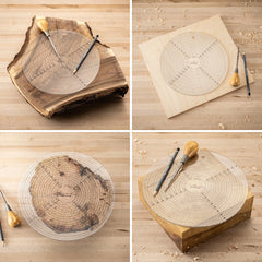 Rockler Woodturner's Center Finder and Diameter Gauge