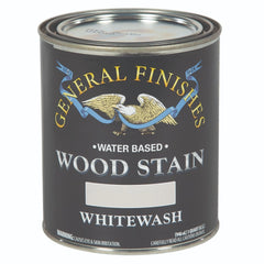 General Finishes Water Based Wood Stain, Whitewash, Pint